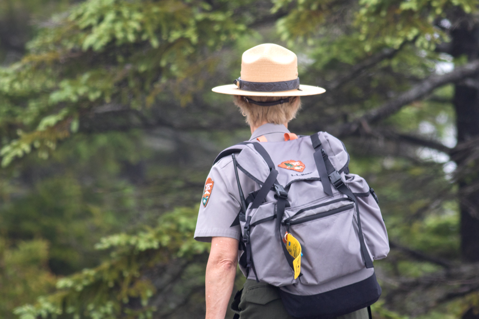 Mainers are very friendly, helpful and polite. Including the park rangers. I could use a hat like that.